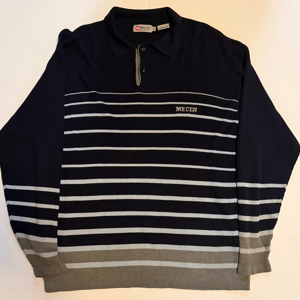 Mecca Vintage 90s Y2K  Sweater Men's  Size‎ XL (0038) A4